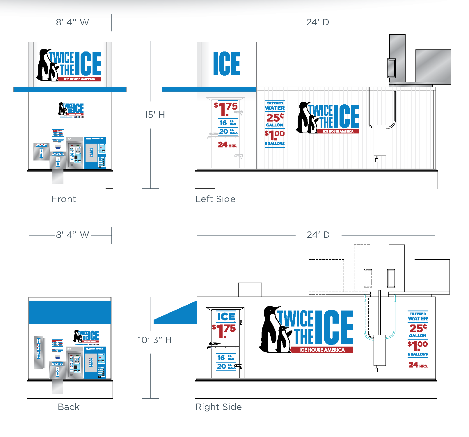 Ice House Specifications